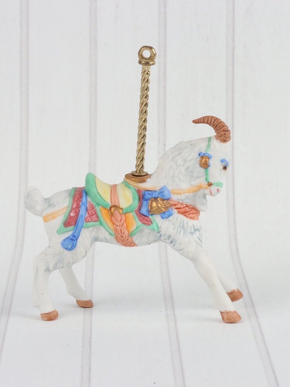 Vintage Lenox 1989 Goat - The Christmas Carousel Collection